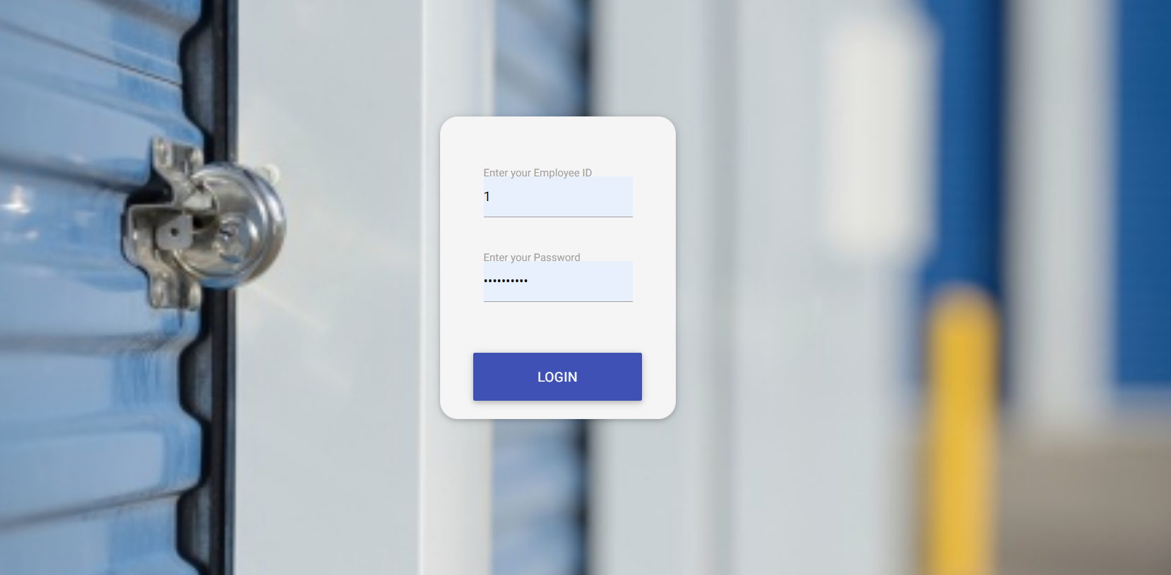 Screenshot of Storage-Company-CRM